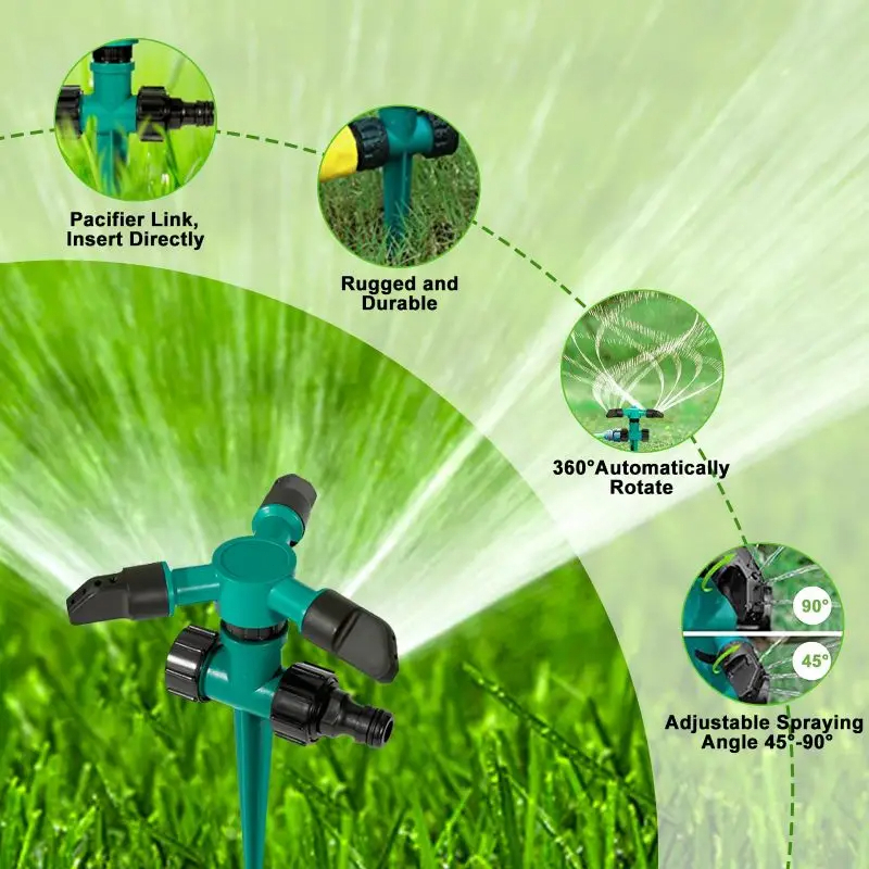 Jual Semprotan Air Putar Sprinkle Water Rotary Sprinkler Sprayer ...