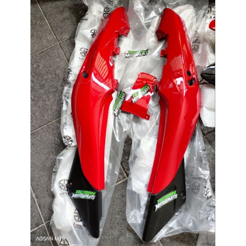 Jual BODY BODI BELAKANG NINJA 150 RR OLD MERAH CABE TERANG ORIGINAL ...