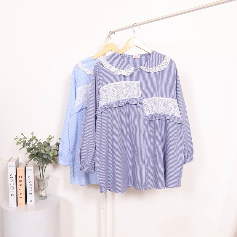Jual cisco apparel azela shirt shirt bestseller atasan wanita