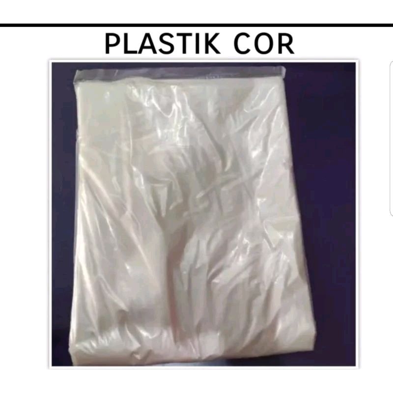 Jual Plastik Cor / plastik rol butek ukuran 1m x 25m tebal 08 | Shopee ...