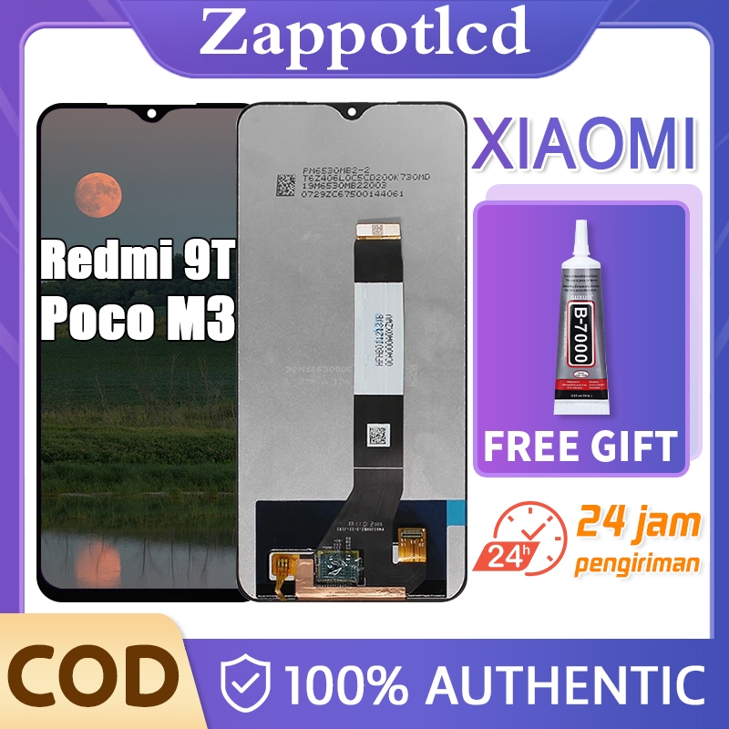 Jual Lcd Touchscreen Xiaomi Redmi 9t Poco M3 Complete Original Fullset Shopee Indonesia 6273