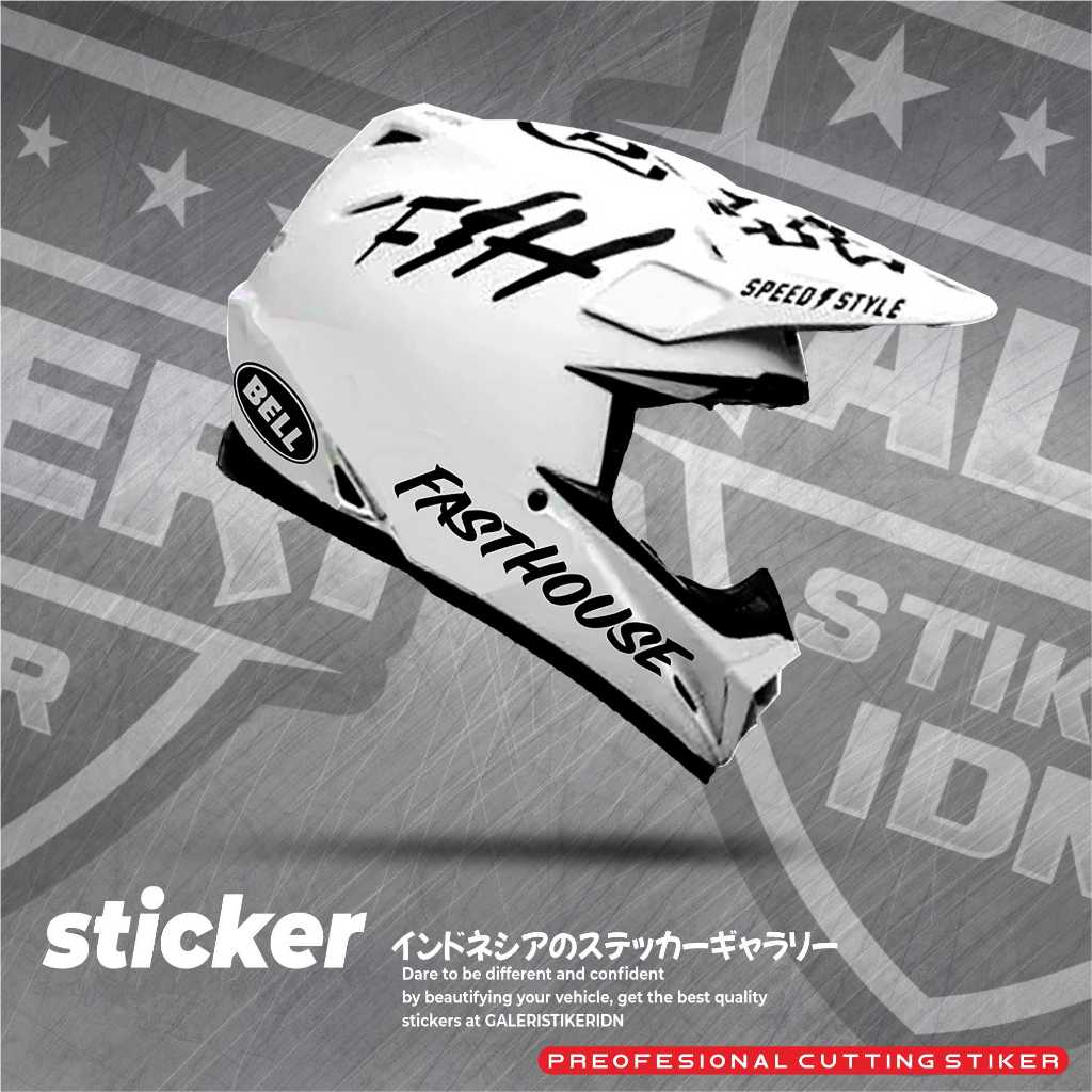 Jual STIKER HELM FASTHOUSE STIKER PREMIUM | Shopee Indonesia