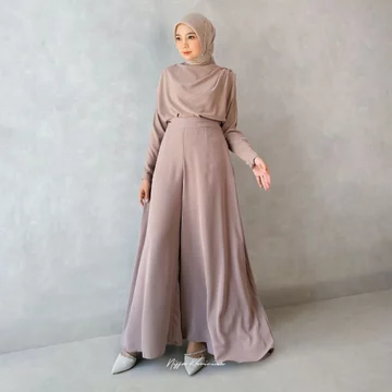 Bynissa REISA KULOT Bawahan Celana Kulot Highwaist Seamless