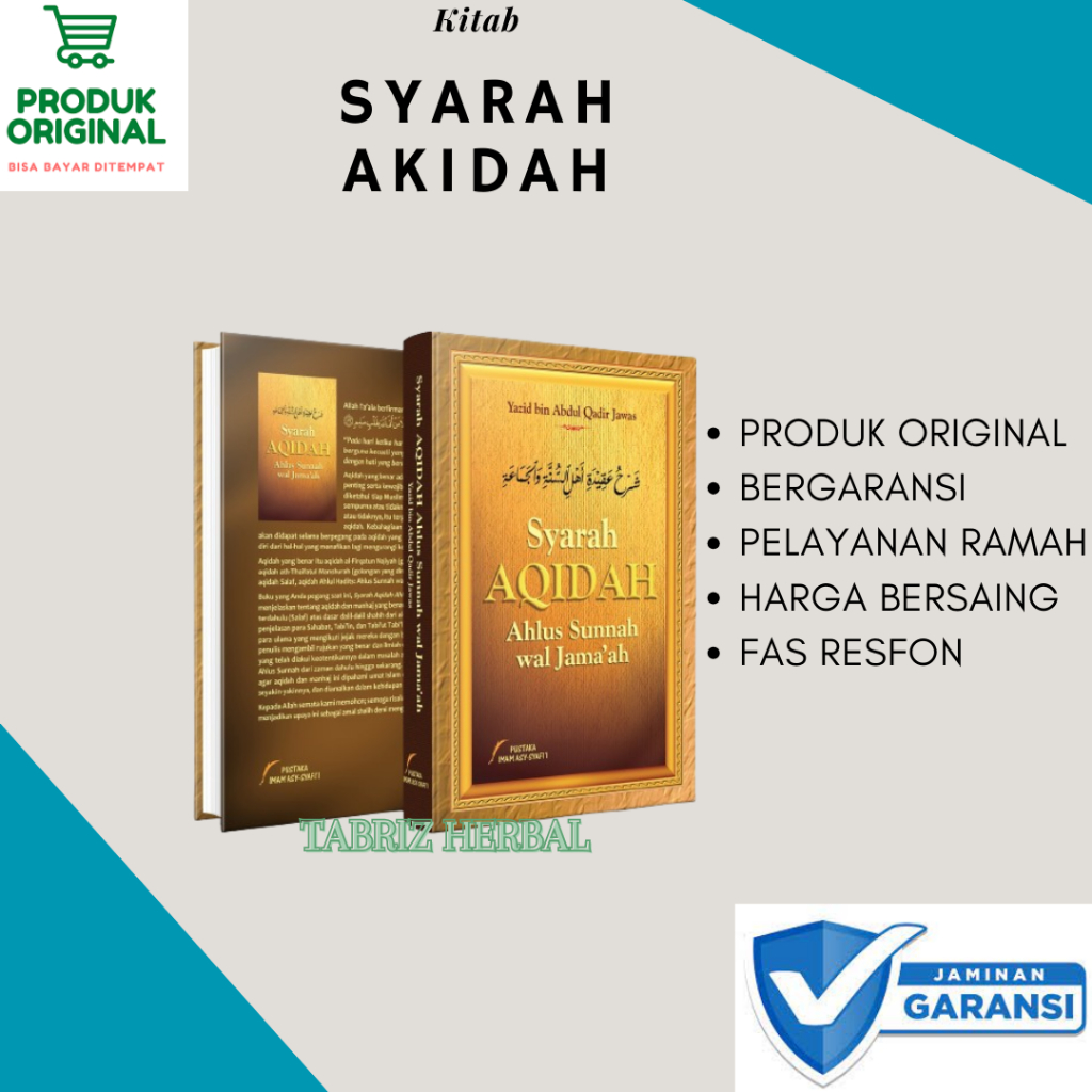 Jual Buku Syarah Aqidah Ahlus Sunnah Wal Jamaah - Pustaka Imam Syafii ...