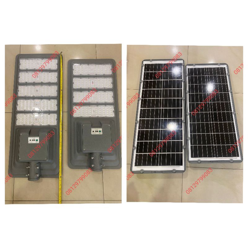 Jual LAMPU JALAN PJU SOLAR SEL LED PANEL SURYA MATAHARI BODY BESAR ALL ...