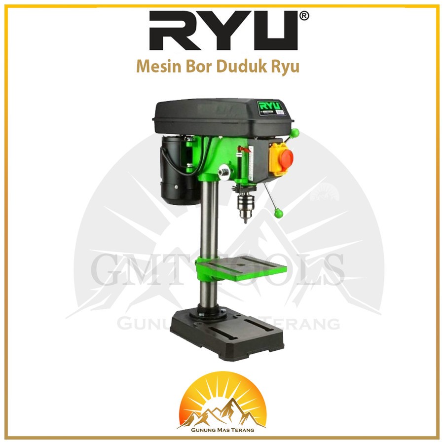 Jual Mesin Bor Duduk Ryu Rbd Mm Bench Drill Press Table Shopee Indonesia