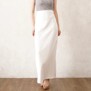 HaymeeIDN - Rok Shena Span Panjang 103cm Bawahan Rok Highwaist Kantor Scuba Nikola