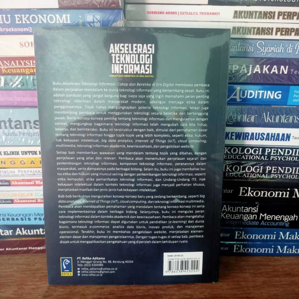 Jual Buku Akselerasi Teknologi Informasi Cakap dan Beretika di Era ...