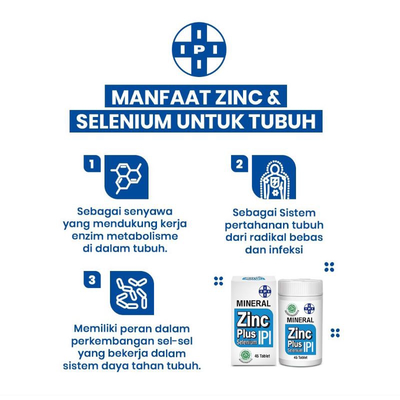 Jual VITAMIN IPI Vitamin E, Zinc+Selenium, B Complex, Vitamin A, Vit D3