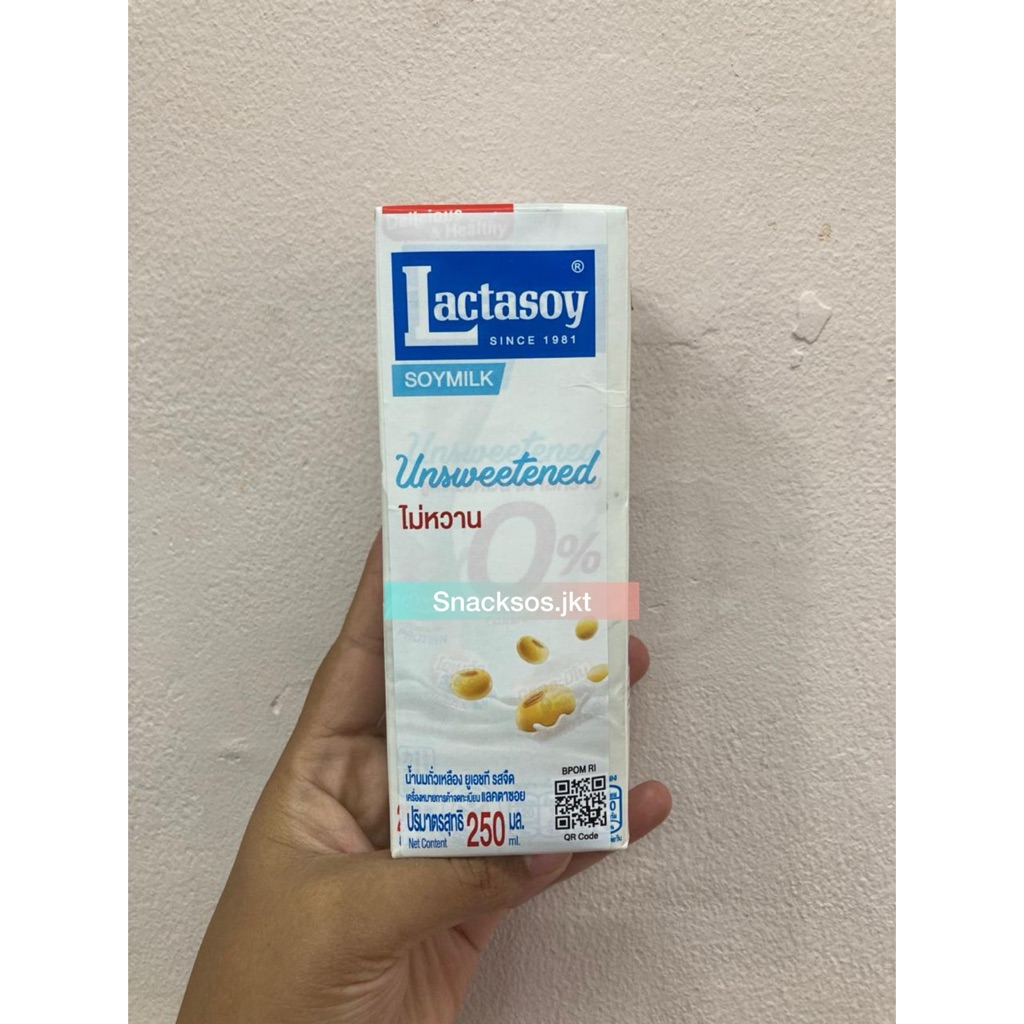 Jual LACTASOY SOYA MILK SOY MILK SUSU KACANG ORIGINAL / UNSWEETENED / CHOCOLATE / COLLAGEN