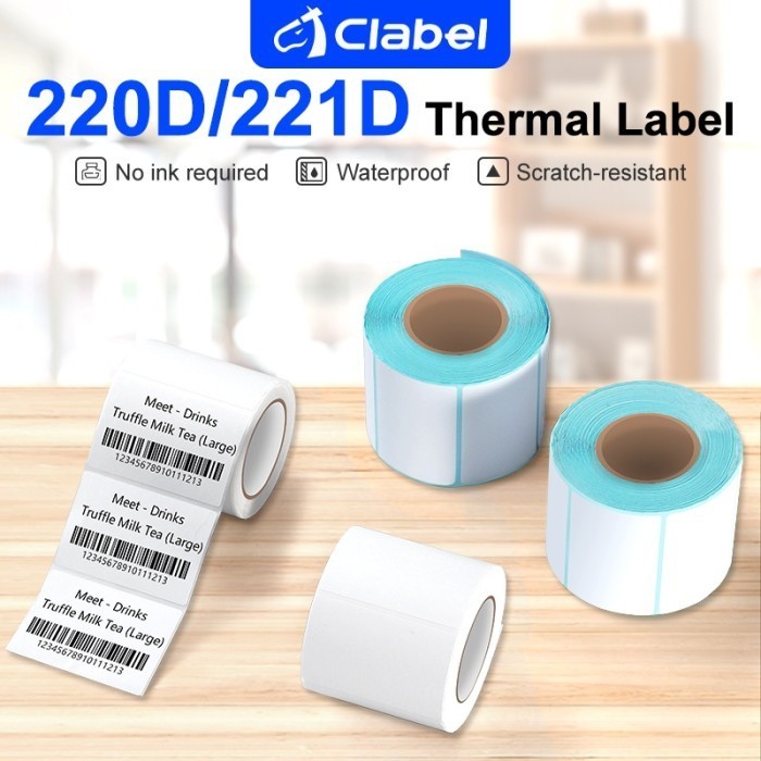 Jual Kertas Label Thermal 4 Gulung - 40mm Core, Waterproof Anti Luntur ...