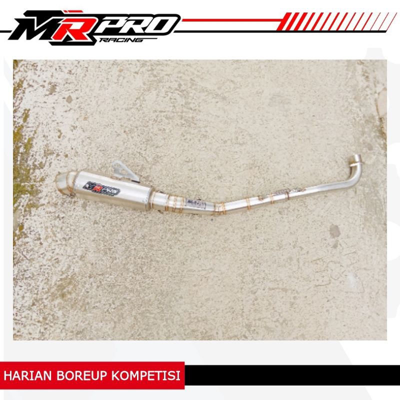 Jual KNALPOT racing knalpot fullsystem ORIGINAL MRPRORACING | Shopee ...