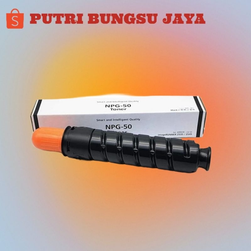Jual Toner Canon NPG50 Black ( Hitam ) Original Shopee Indonesia