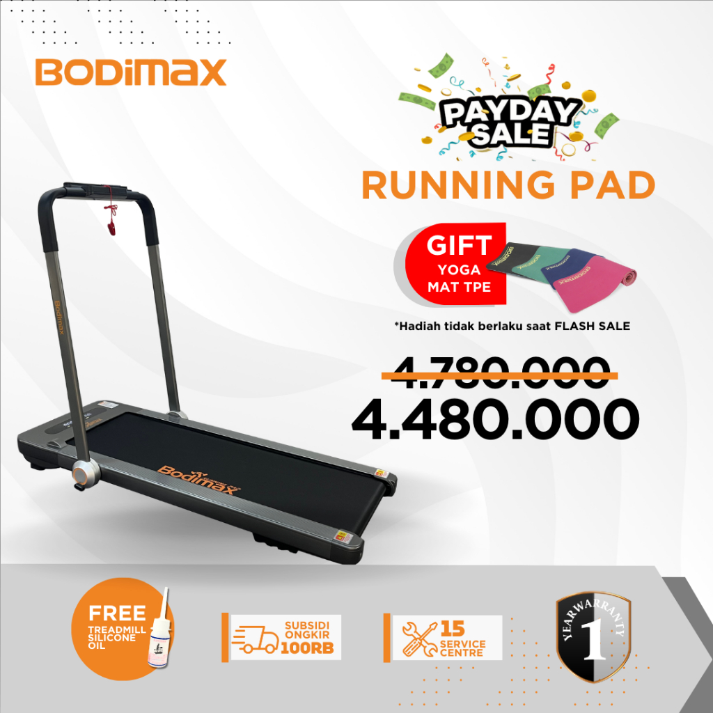 Bodimax best sale running machine