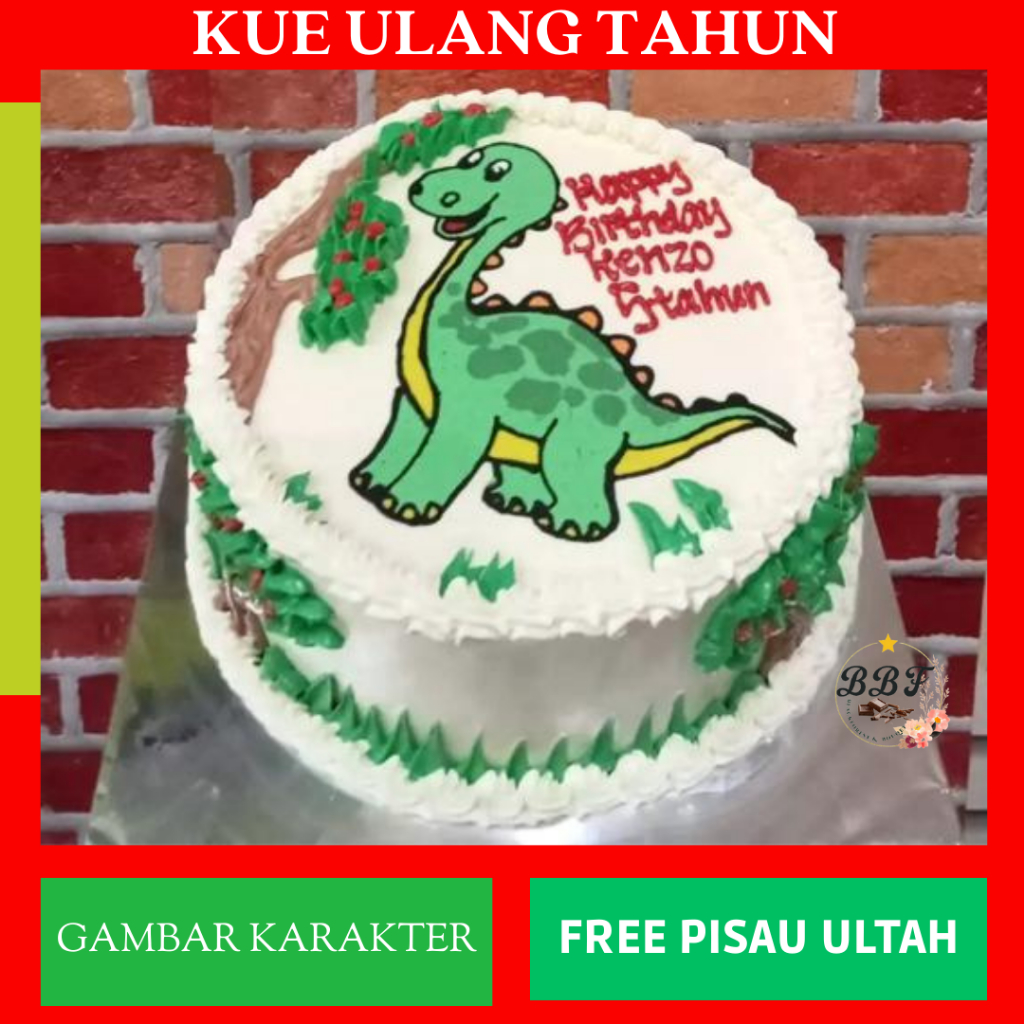 Jual Kue Ulang Tahun Karakter / Kue Ultah / Kue Ulang Tahun / Cake ...