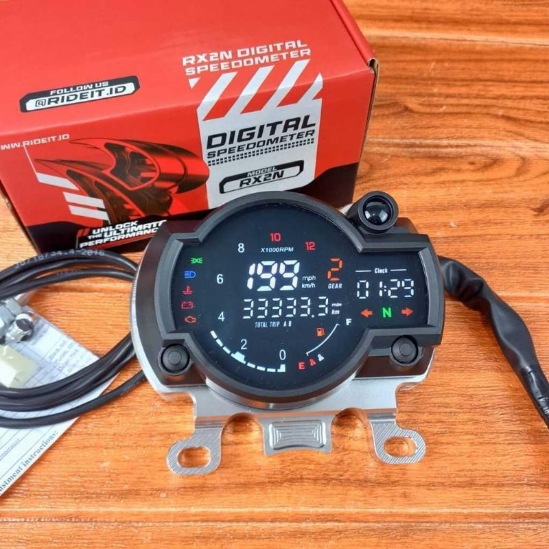 Jual Speedometer Spido Koso RX2 N Full Digital Led By ride it ...