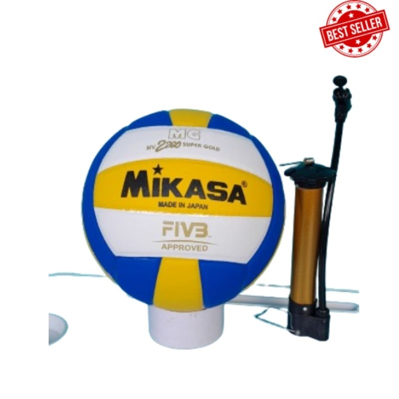 Jual bola volly MG2200 voli paket komplit(COD) | Shopee Indonesia