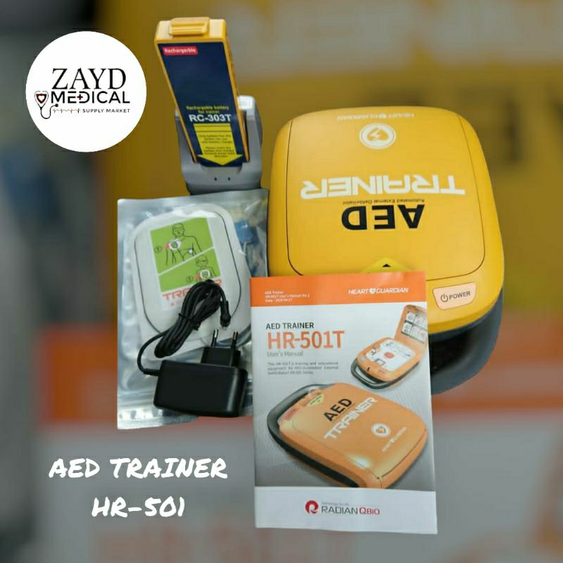 Jual AED DEFIBRILLATOR HEART GUANDIAN HR-501/ AED HR-501/ PAD AED HR ...