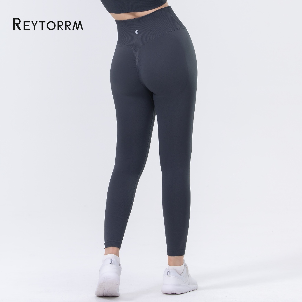 Jual Reytorrm Lycra Legging Celana Olahraga Wanita High Waist Running Yoga Gym Pants Sport Ck