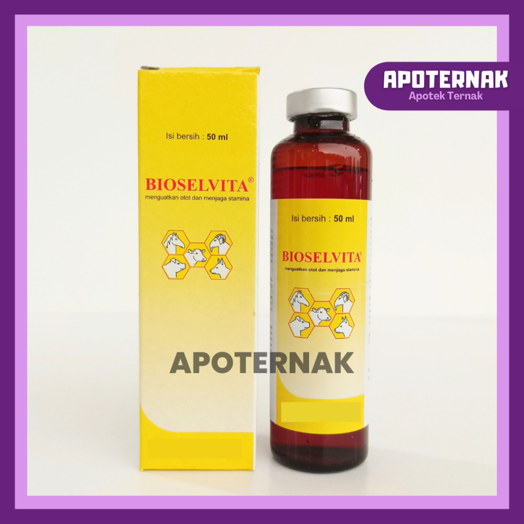 Jual BIOSELVITA 50 mL | Injeksi ATP Menguatkan Otot dan Menjaga Stamina ...