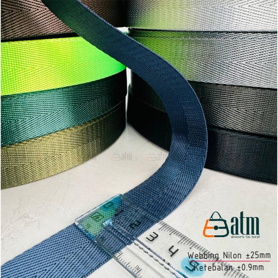 Jual Webbing Nilon 25mm Motif Panah 50 Yard | Shopee Indonesia