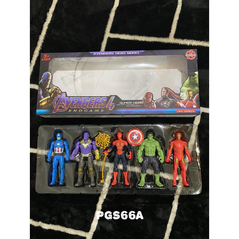 Jual Mainan Figure Avanger Set (isi 5 buah) | Shopee Indonesia