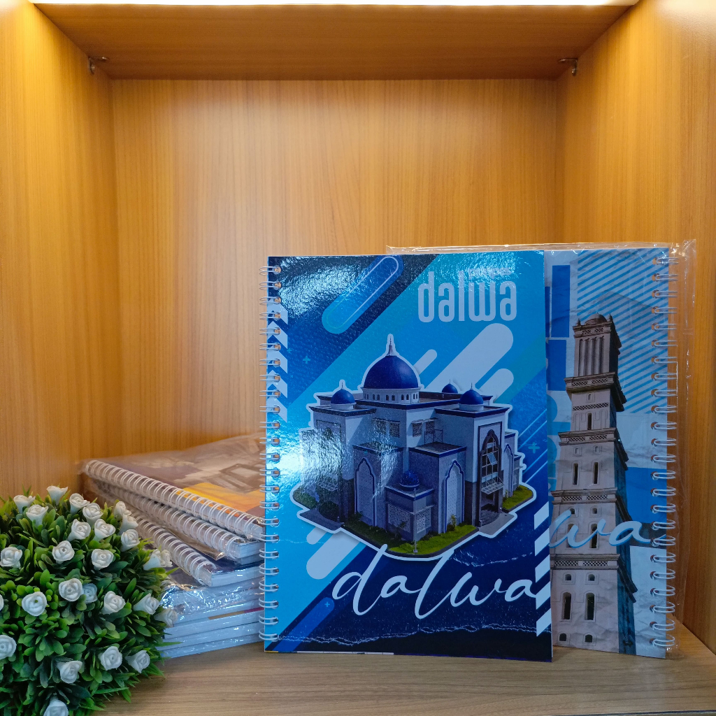 Jual Dalwa Notebook Aesthetic Buku Tulis Spiral Original 50 Lembar ...