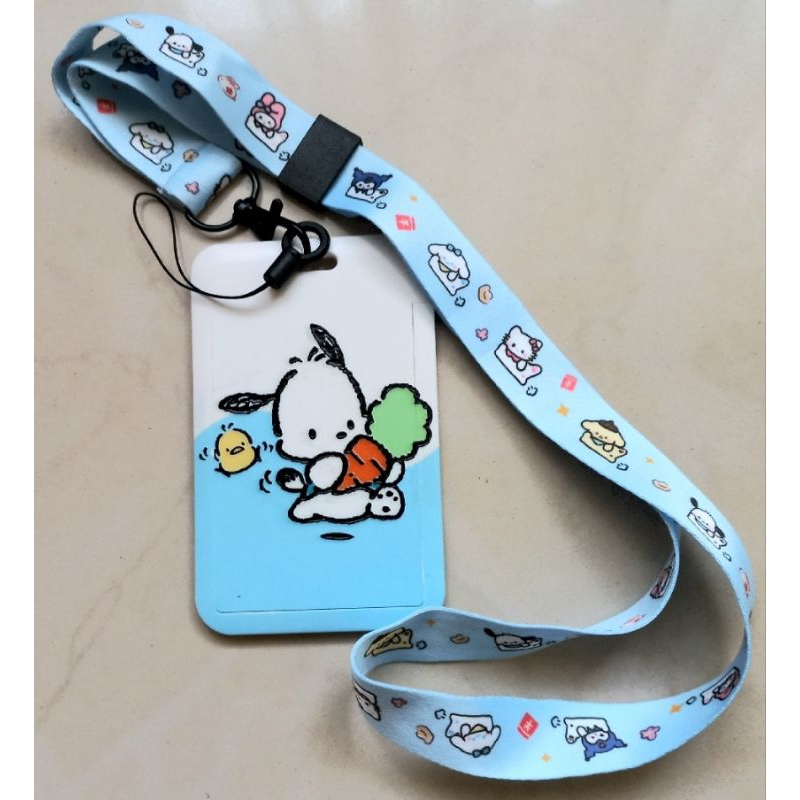 Jual LANYARD TALI PANJANG BADTZ MARU POMPOMPURIN POCHACCO LITTLE TWIN ...