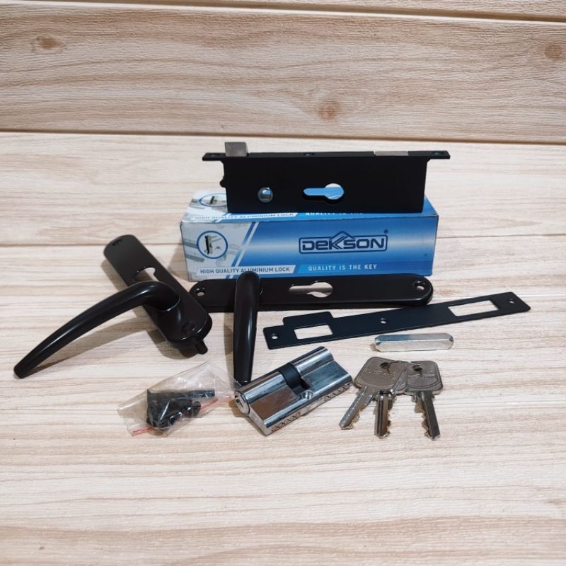 Jual Aluminium Lock Dekkson Kunci Handle Pintu Expanda Dekson KC DKS ...