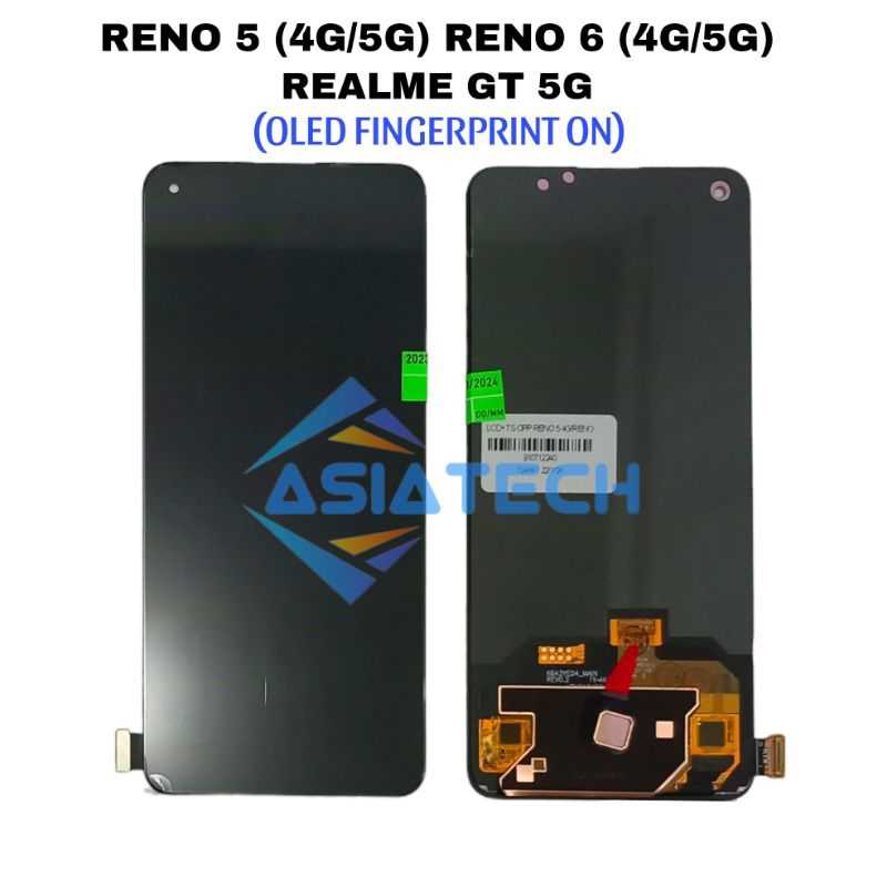 Jual LCD OPPO RENO 5 (4G/5G) / RENO 6 (4G/5G) / REALME GT 5G OLED ...