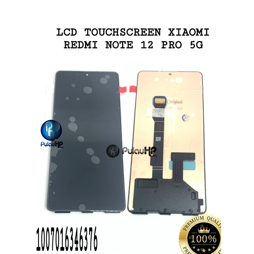 Jual LCD TOUCHCREEN PH XIAOMI REDMI NOTE 12 PRO 5G | Shopee Indonesia