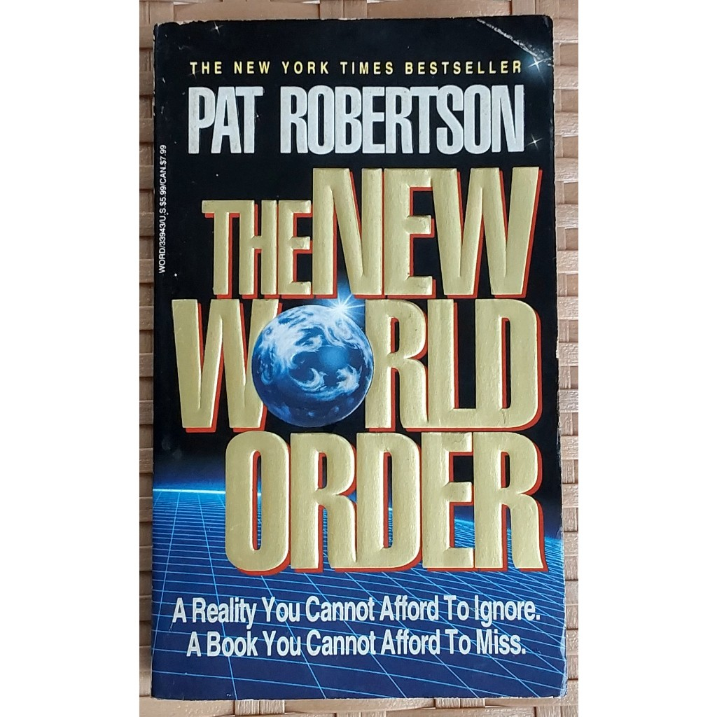 Jual RARE - The New World Order by Pat Robertson, 1992, (English/buku ...