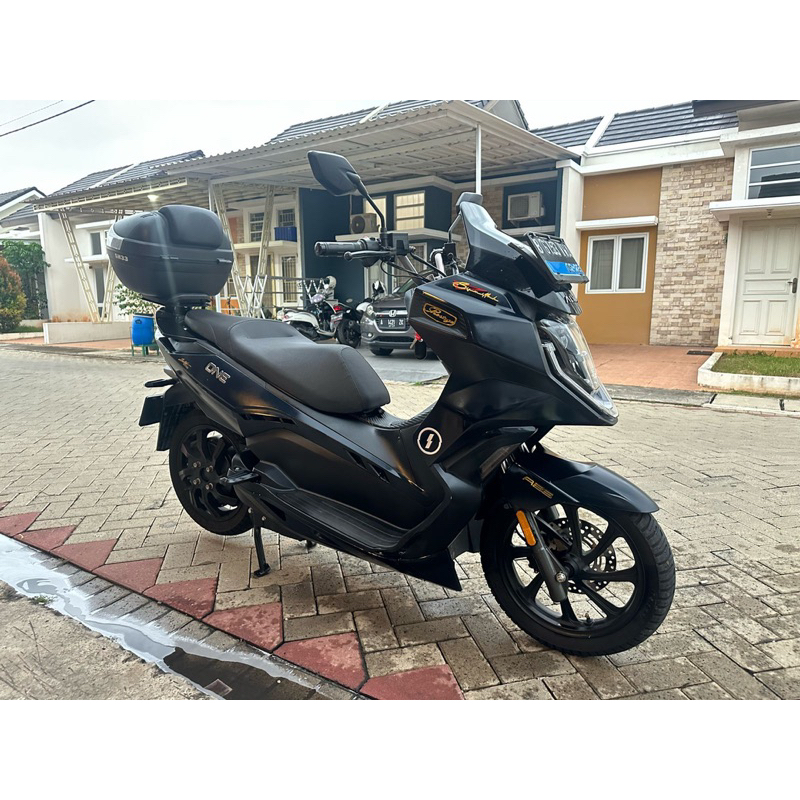 Jual molis motor listrik alva one A1 2023 black mantap pajak hidup ...