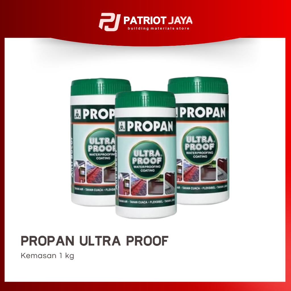 Jual PROPAN ULTRAPROOF Cat Pelapis Anti Bocor 1 Kg | Shopee Indonesia