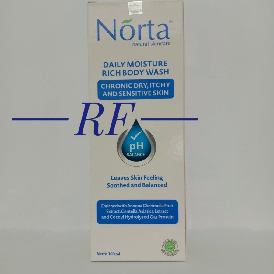 Jual Norta Daily Moisture Rich Body Wash 300 mL (Inna Farma) Shopee