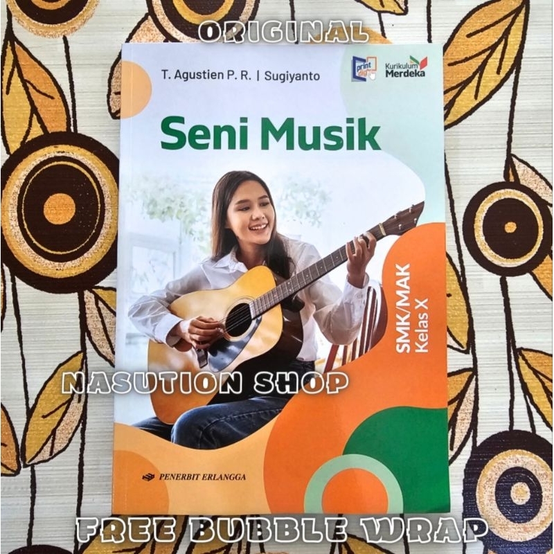Jual Buku Seni Musik Kelas 1 / X 10 SMK Erlangga Kurikulum Merdeka Km ...