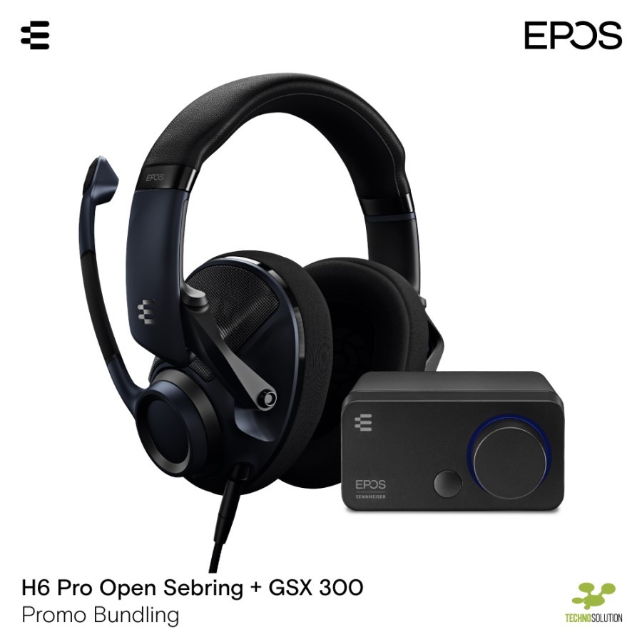 Jual EPOS H6 PRO + GSX 300 BUNDLING - GAMING HEADSET + GAMING SOUND ...