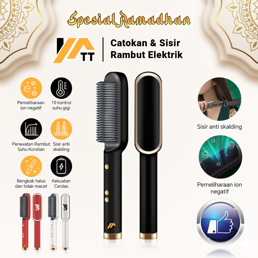 Jual Yatt Cod Catokan Sisir In Professional Catok Sisir Pelurus