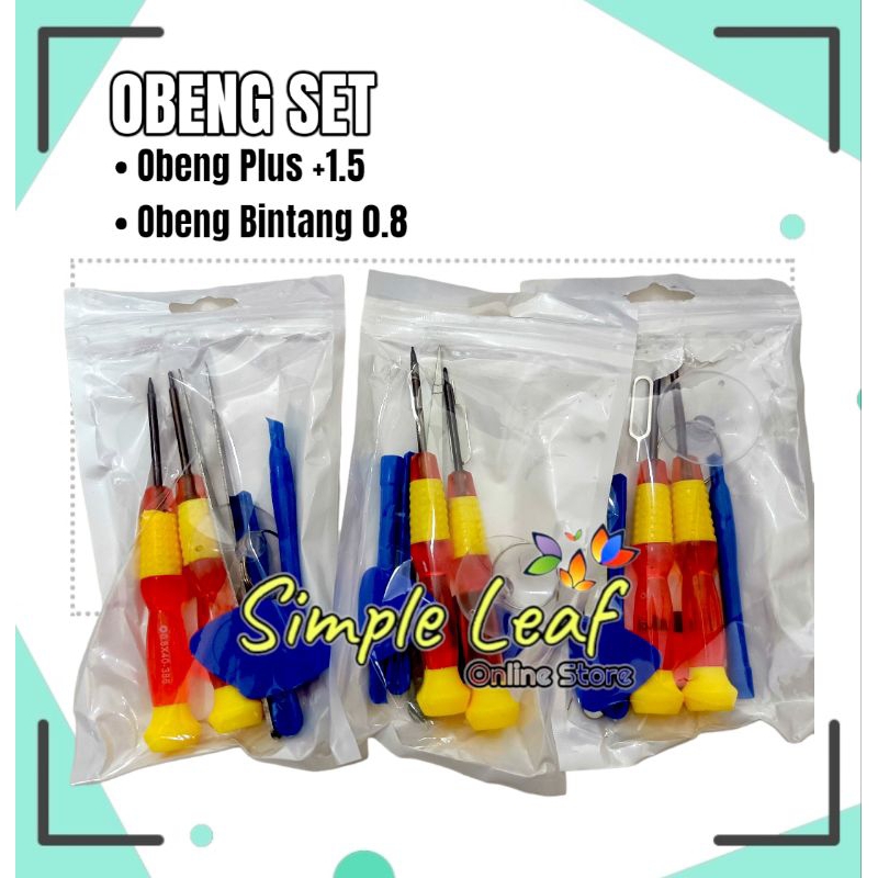 Jual Obeng Service Handphone Set 10 in 1 | Shopee Indonesia