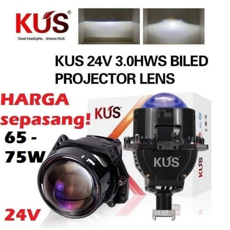 Jual BILED KUS PROJECTOR 24 VOLT SOLUSI MOBIL BUS & TRUK | Shopee Indonesia