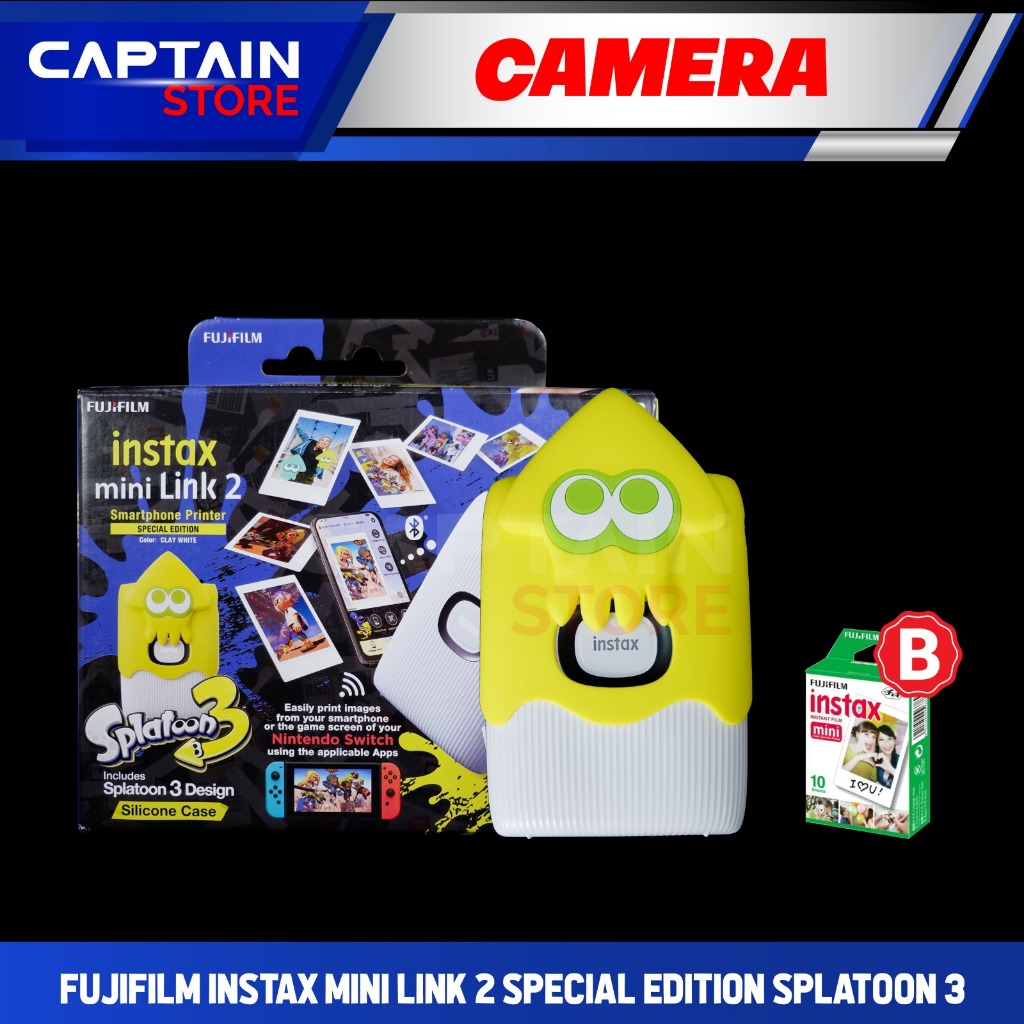 新品 FUJIFILM instax mini Link2 スプラトゥーン 限定 【公式通販】