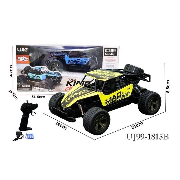 Jual Mobil Remote Control King Cheetah Skala 1:18 RC Offroad | Shopee ...