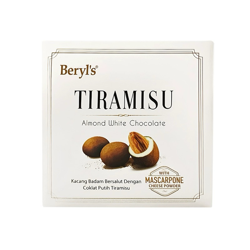 Jual Beryls Tiramisu Almond Chocolate 65g Beryl's Tiramis…