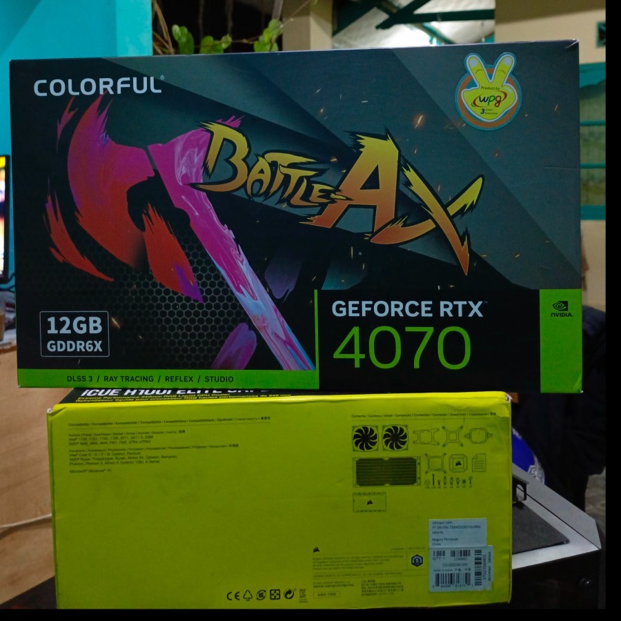 Jual Colorful GeForce RTX 4070 NB EX-V 12GB GDDR6X / RTX4070 | Shopee ...