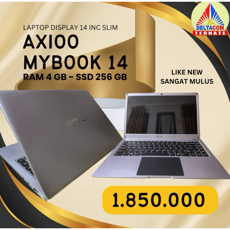 Jual Axioo Mybook Like New Mulus Banget Ram Gb Pake Ssd Ngebut Banget Shopee Indonesia