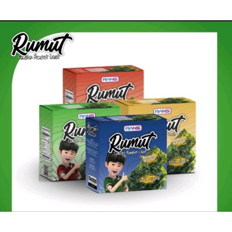 Jual Nori Rans Rumut Rumput Laut 1box isi 12pcs. | Shopee Indonesia