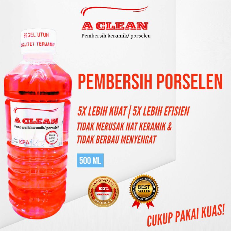 Jual A Clean Pembersih Toilet Kerak Keramik Kran Air Ember Kaca