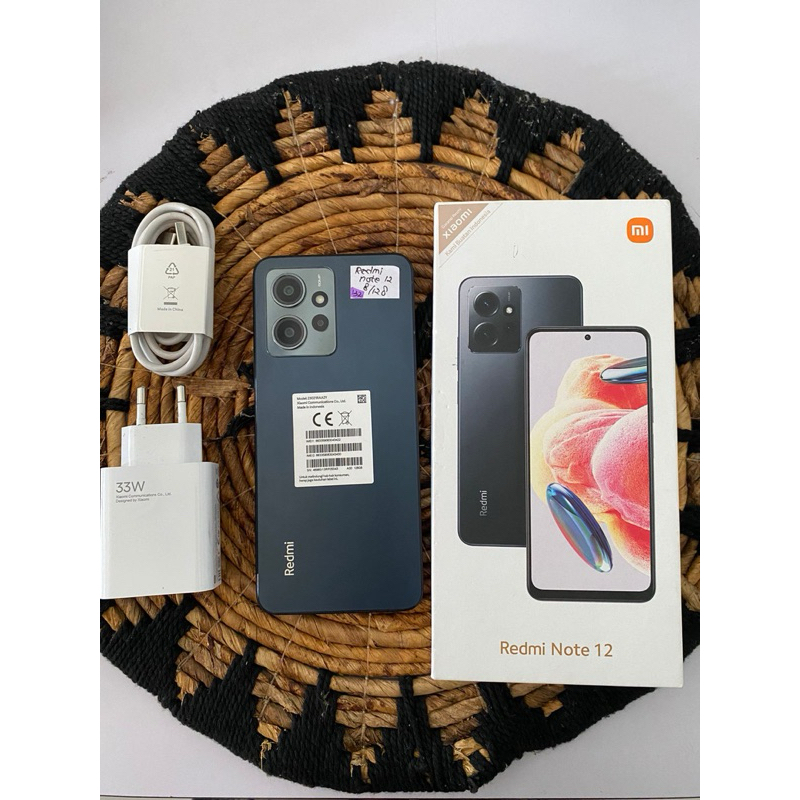 Jual REDMI NOTE 12 8/128 SECOND LIKENEW FULLSET ORIGINAL | Shopee Indonesia