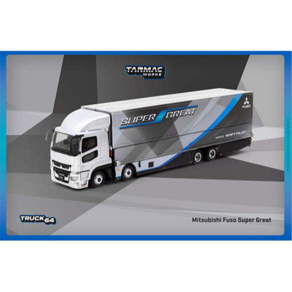 Amazon | △超希少！Tarmac Works 1/64 Mitsubishi Fuso Super