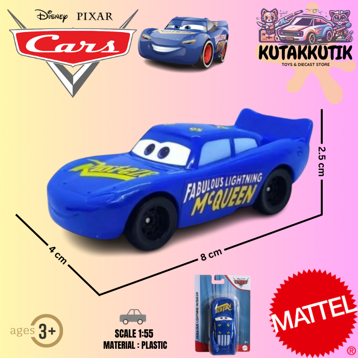 Jual Mainan Anak Mobil Disney Pixar Cars Fabulous Lightning Mcqueen ...